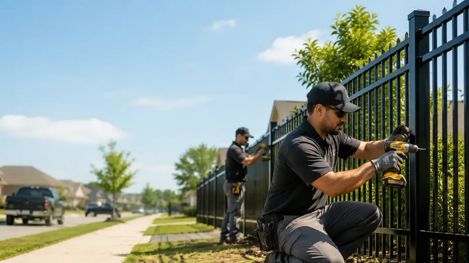 Metal Fence Installation in Whittington, IL